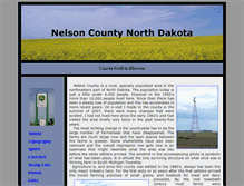 Tablet Screenshot of nelsoncountynd.com